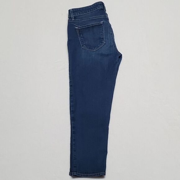 PAIGE Deep Horizon Roxie Capri Low Rise Mid Wash Ankle Skinny Jeans 29 - Picture 2 of 12